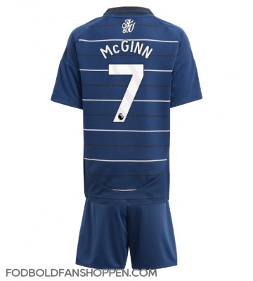 Aston Villa John McGinn #7 Tredjetrøje Børn 2024-25 Kortærmet (+ Korte bukser)